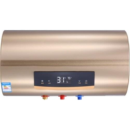 Household Intelligent Electric Water Heater Remote Control Touch Water Heater Energy Saving Speed Hot Color Steel Shell New EF