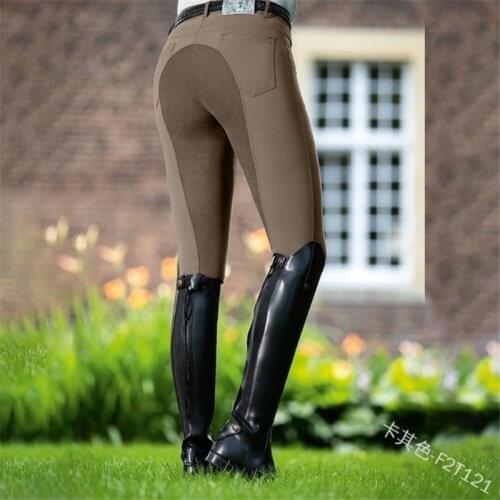 Elastic Equestrian Pants Horse Racing Skinny Trousers For Womens Skinny Trousers Sports Running Climbing Pant Equestrian Leggin