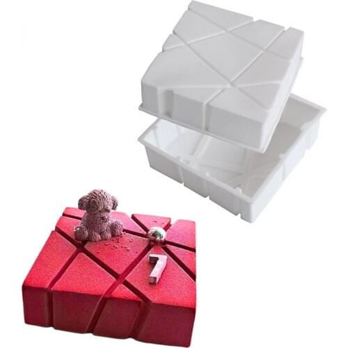 Food Grade Silicone Cake Mold Non-Stick Mousse Baking Mould Party Pastry Bakeware Kitchen Dessert Decorating Tools