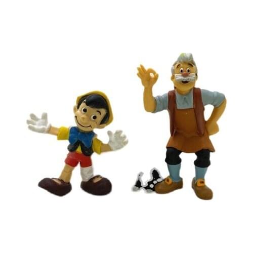 Pvc figure model toy panda 3pcs/set