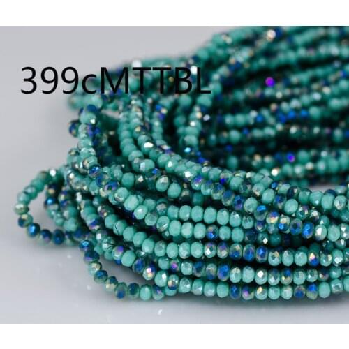 5A quality!!! 3MM 140 pieces / batch Bicone crystal beads cutting face round glass beads handmade jewelry making materials
