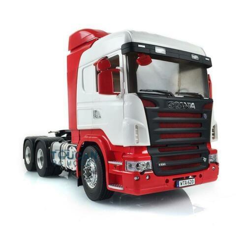 6*6 LESU RC Metal Chassis 1/14 Hercul Sca Painted Cabin Tractor Truck Model THZH0575-SMT4