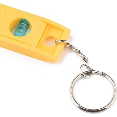 Mini 3 Bubble Level with Keychain Torpedo Magnetic Gradienter Level Measuring