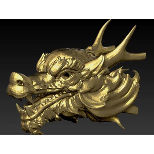 3d model for cnc or 3d printer in STL file format - Dragon Head