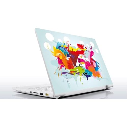 Sticker Master Color Laptop Sticker universal laptop skin for 13 14 15 15.6 16 17 19 "inc decorative notebook decal for Mac HP, asus