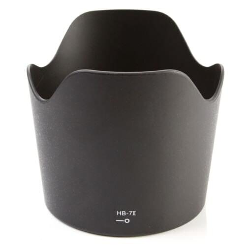 NEW HB-7 II plastic petal lens hood is suitable for Nikkor Af Nikkor 80-200mm F / 2.8d Ed lens black