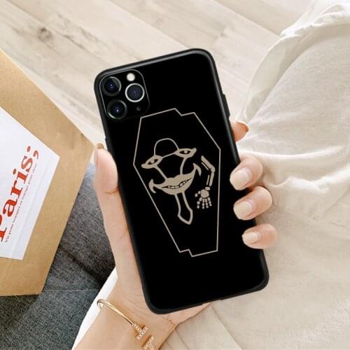 Laughing coffin Sword Art Online anime For iPhone se 6 6s 7 8 plus x xr xs 11 12 mini pro max soft silicone phone case cover