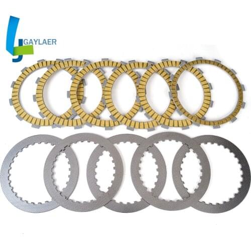 Clutch Plates Steel Friction Plate for Honda CB-1 CB400F CBX400F CB400SF Super Four CBX400F CBX550 CBR400 NC23 CBR500F CBR600F