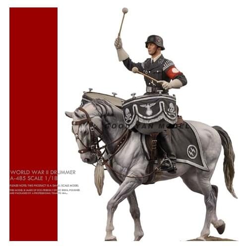 1/18 Resin model kits figure colorless and self-assembled A-485