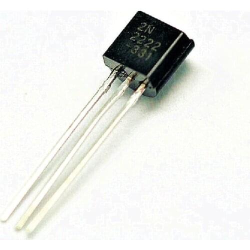 100pcs 2N2222 NPN 40V 0.8A Transistor TO-92