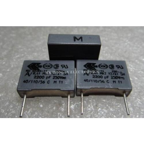 50PCS R41 R.41 0.0022UF 2.2nF 2200pF 222 0.0068UF 6.8nF 6800pF 682 250VAC P=10MM FILM CAPACITOR