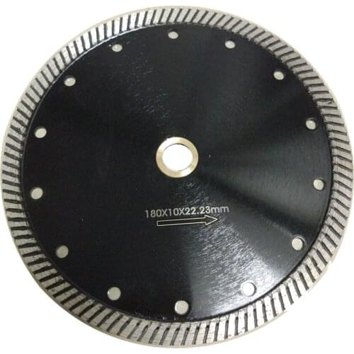 7"/180mm Diamond Turbo Wet Cutter For Cutting Stone and Concrete