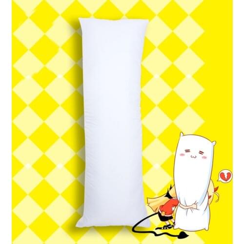 1.9KG Anime Hugging Body Pillow Inner FEATHER FABRIC Full Fill Pillow Interior Cushion Bed Long Large Pillow Insert Filler Core