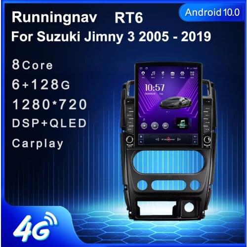 9.7" Android 10.1 For Suzuki Jimny 3 2005 - 2019 Tesla Type Car Radio Multimedia Video Player Navigation GPS RDS 2 Din dvd