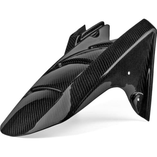 Rear Carbon Fiber Rear Fender Mudguard Covers Twill Weave For KAWASAKI Z1000 Z 1000 ZRT00A 2003 2004 2005 2006