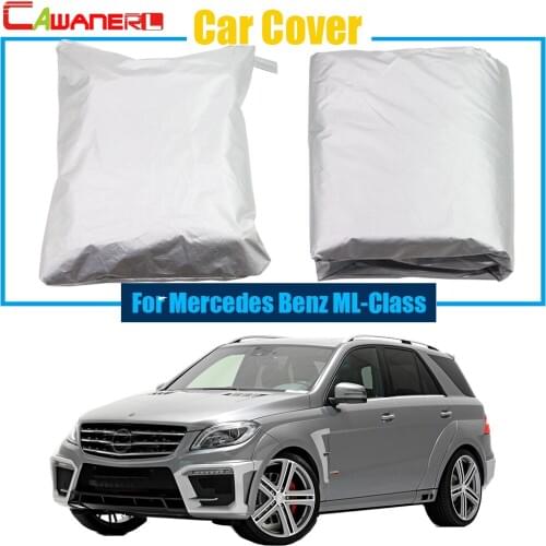 Cawanerl Car-Cover Car Cover Anti-UV Snow Sun Rain Resistant Cover Dustproof For Mercedes-Benz ML ML-Class Free Shipping