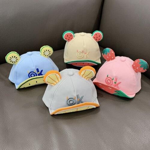 Baby Baseball Caps For Boy Girl Embroidered Letters OK Adjustable Kids Snapback Hat Cute Baby Infant Visors Hats 1 2 3 Years