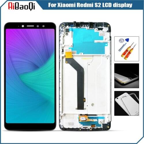 For Xiaomi Redmi S2 Touch Screen and LCD Display Xiaomi Redmi s2 Digitizer Sensor Panel Assembly 5.99 inch with frame