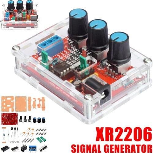 1Hz-1MHz Function Signal Generator Module DIY Kit Sine/Triangle/Square Wave Adjustable Frequency Amplitude Signal Generator