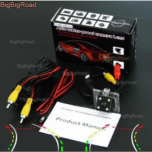 BigBigRoad Car Intelligent Dynamic Track Rear View Camera For Toyota Land Cruiser Prado LC 150 LC150 JC 150 2010~2016