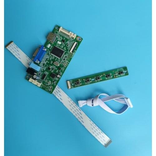 Kit For LTN156AT39-B01/H01/L01/W01 30pin 15.6" 1366*768 LCD panel WLED EDP VGA display controller board HDMI-compatible
