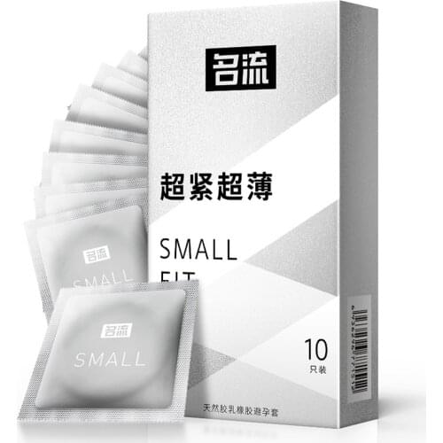 Mingliu 45mm 30pcs Small Size Condoms Thin Tight Condom Penis Sleeve Natural Rubber Condones Male Contraception Sex Product