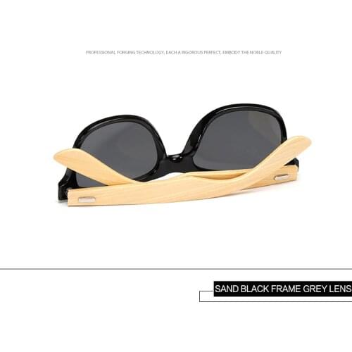 Wholesale Price Bamboo Foot Sunglasses Men Wooden Sunglasses Women Brand Designer Original Wood Sun Glasses 2018 Hot