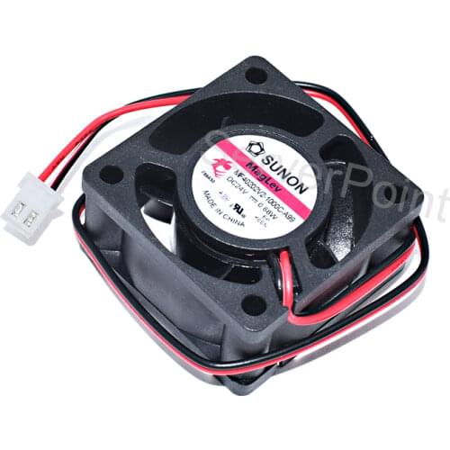 Original MF40202V2-1000C-A99 DC 24V 0.68W 40x40x20mm 2-Wire Server Cooling Fan