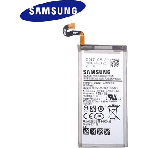 Samsung Original Battery For Galaxy S8 SM-G9508 G950F G950A G950T G950U G950V G950S EB-BG950ABE Mobile Phone Batteries 3000mAh