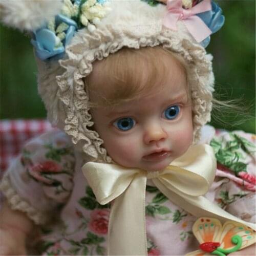 New Reborn Fairy Doll 12Inch 32CM Kit Unfinished Unpainted Blank Vinyl Parts DIY Toy Reborn Kit