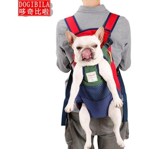Pet net infrared Backpack Travel chest backpack portable Teddy method Dog Bag cat bag dog harness backpack dog carrier
