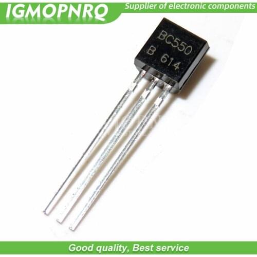 100PCS BC550B BC550C BC556B BC557B TO-92 BC558B BC558C BC559B BC560B BC560C TO92 TRANSISTOR