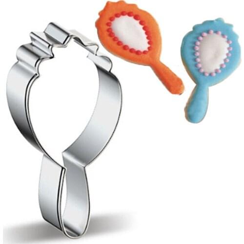 Mirror Stainless Steel Cookie Cutter Biscuit Mold Fondant Cake Decorating Tool Reposteria Cupcake Topper Baking Accessories