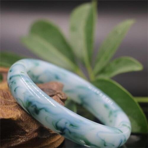 Natural Jade Bangle Womens Bracelet Charm Jewellery Fashion Accessories Women Men Fashion Gifts 54mm-64mm