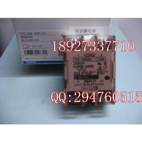 [ZOB] 100% new original OMRON Solid State Relays G3NB-240B-UTU 5-24VDC --2PCS/LOT