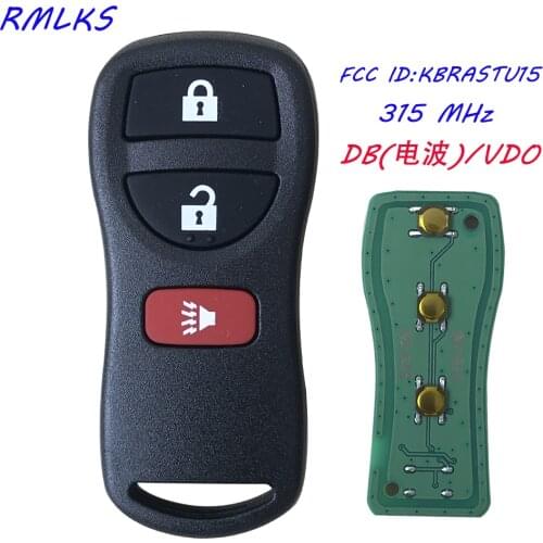 3 Buttons Keyless Entry Remote Car Key Fob Transmitter Alarm Control For Nissan CWTWB1U415 CWTWB1U733 CWTWB1U821