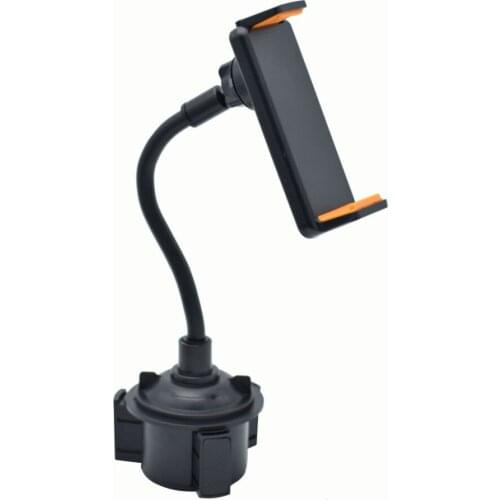 Auto Car Vehicle Drinks Cup Holder Phone Mount 360 Rotatable Cradle with Longer Neck for 4 -10.5 inch Phone Smartphone Tablet PC