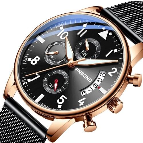 2021 Top Brand Luxury Mens Watch 30m Waterproof Date Clock Male Sports Watches Men Quartz Casual Wrist Watch Relogio Masculino