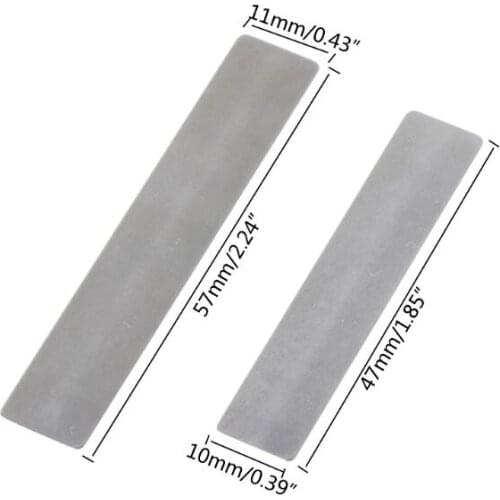 D0AC 10pcs / Lot for Piston Compressor Valve High Quality Valve Plate 11*57mm Shrapnel Gasket Air Compressor Spare Paper