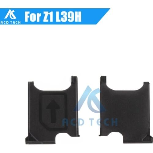 Dower Me 100% Original New Replacement Sim Card Tray Holder For Sony Xperia Z1 L39H SO-01F C6902 Free Shipping