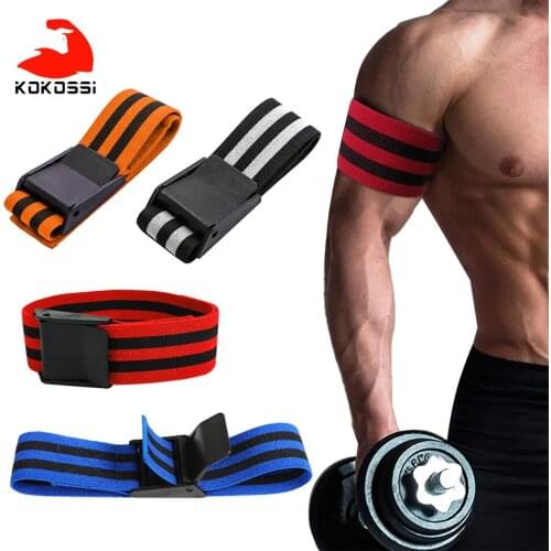 KoKossi BFR Fitness Bands Blood Flow Restriction Bands Weightlifting Protection Body Building Arm Leg Muscle Training Bands