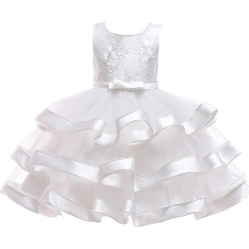 Summer Dress Wedding Flower Girl Elegant Dresses For Girls Christmas Princess Dress Toddler Girls Clothes Baby Girl Evening Gown