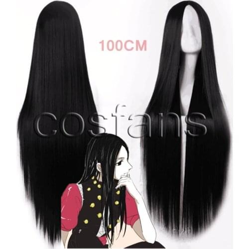 Anime Hunter x Hunter Illumi Zoldyck Irumi Cosplay hairwear wig cap 100CM long wig for Halloween Christmas Carnival Party