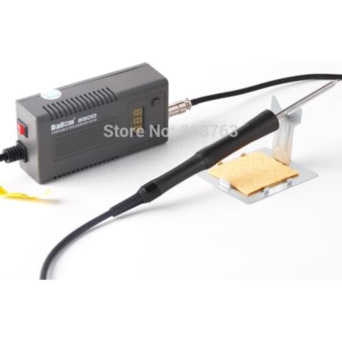 EU plug BK 950D mini Portable Digital soldering station Electric solder iron+T13 tips Heating Core 100~240V