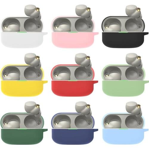 Silicone Protective Case Earphone Cover Protector Wireless Earbuds Sleeve Soft Shell for SONY WF-1000XM4 Case Accessories