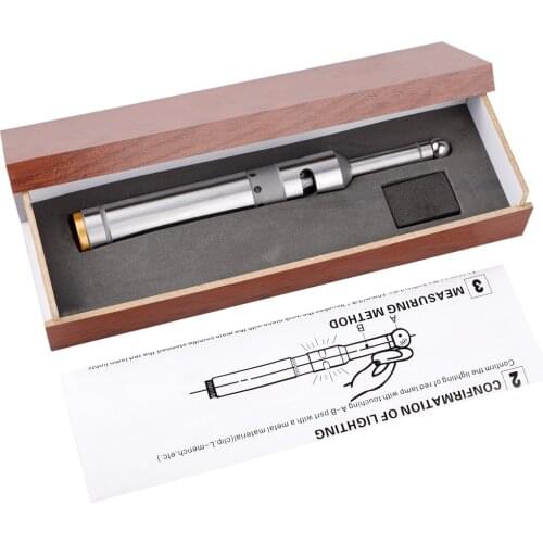 CNC tool Precision Electronic Digital Edge Finder Milling LED & Sound Optical Edge Finder Touch Point Sensor with Wooden Box