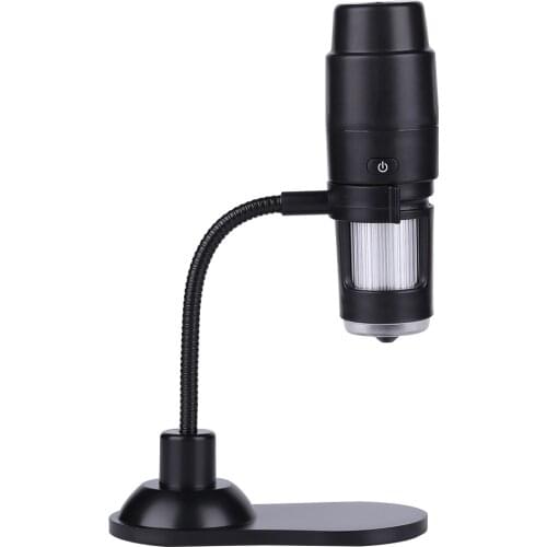 1000X 1080P HD WiFi Digital Microscope with Bracket Portable 8 LED Mobile Phone Electron Microscope Camera for Smartphone PCB