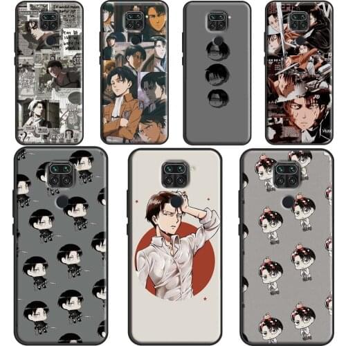 Levi Ackerman Collage Case For Xiaomi Redmi Note 10 Pro 9S 8T Note 8 Pro Note 9 Pro K40 7 8 9 A 9C 9T Back Cover