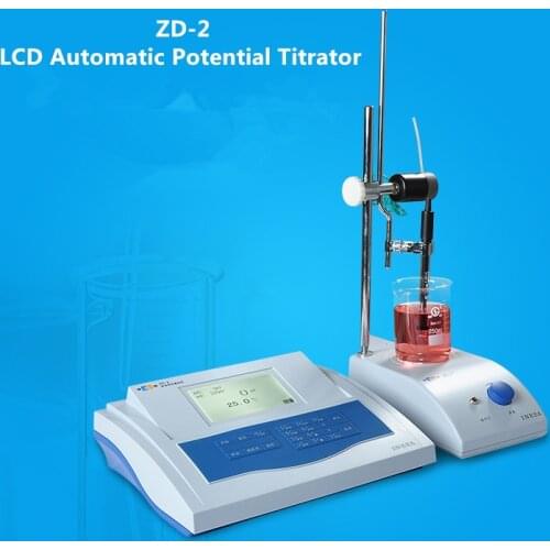 ZD-2 New Digital LCD Automatic Potential Titrator pH/Mv Meter Tester Automatic Potential Titrator pH ORP
