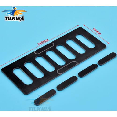 Rc Boat Battery Holder 56X140mm Fixator Mounting Battery Bracket Plate Rc Boat Spare Parts